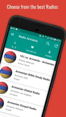 Armenia Radio Stations android App screenshot 14