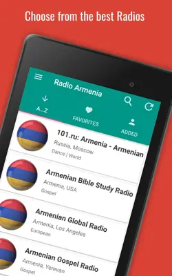 Armenia Radio Stations android App screenshot 4